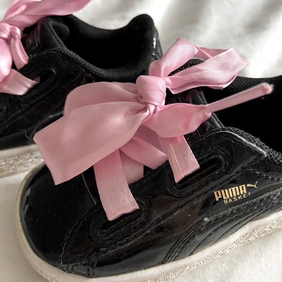 Puma Basket Kinder-fit Toddler Shoes - Picture 2 of 5